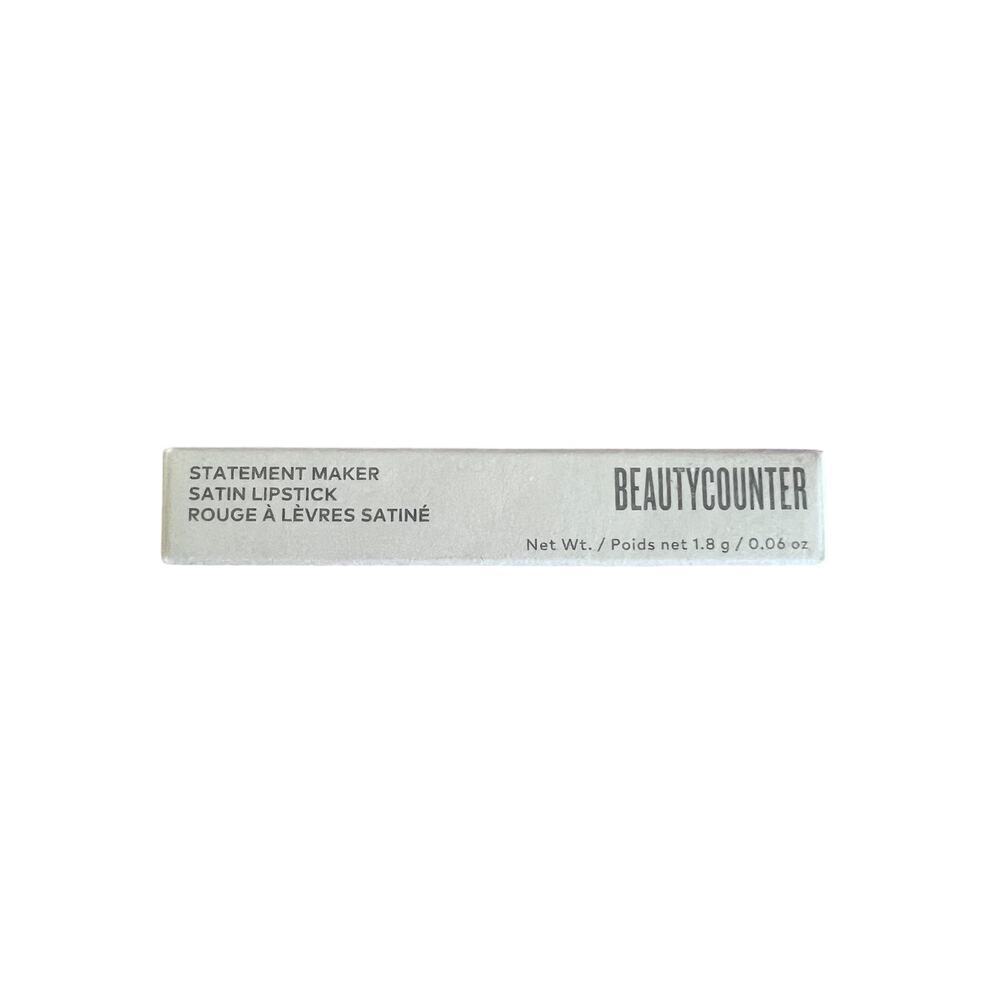 Beautycounter Statement Maker Satin Lipstick Electric 0.06 oz - ENERGIZED